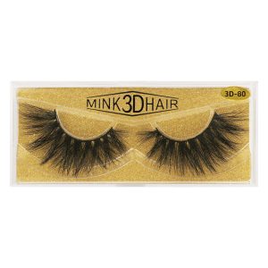 3D Mink Eyelashes individually packaged