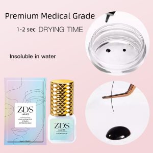 Expert eyelash extension glue