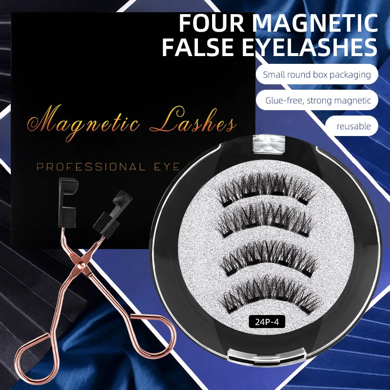 Four Magnetic False eyelashes - Image 2