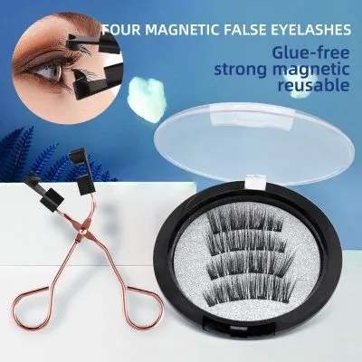 Four Magnetic False eyelashes - Image 6