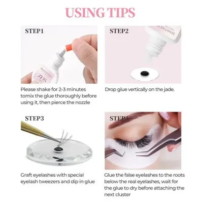 Sensitive eyelash extension glue - Image 6