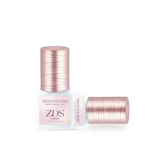 Sensitive eyelash extension glue